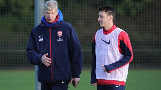 Champions League: Arsenal boss Arsene Wenger says Mesut Ozil is over his penalty