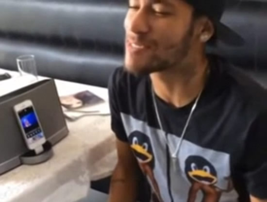 Flour power... is this Neymar's secret weapon ahead of Barcelona's crucial El Clasico showdown with Real Madrid?