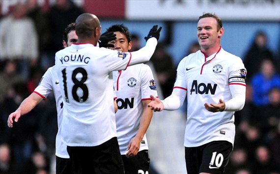 West Ham 0-2 Manchester United: Rooney sets up victory with spectacular long range lob