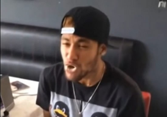 Flour power... is this Neymar's secret weapon ahead of Barcelona's crucial El Clasico showdown with Real Madrid?