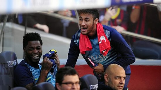 Flour power... is this Neymar's secret weapon ahead of Barcelona's crucial El Clasico showdown with Real Madrid?