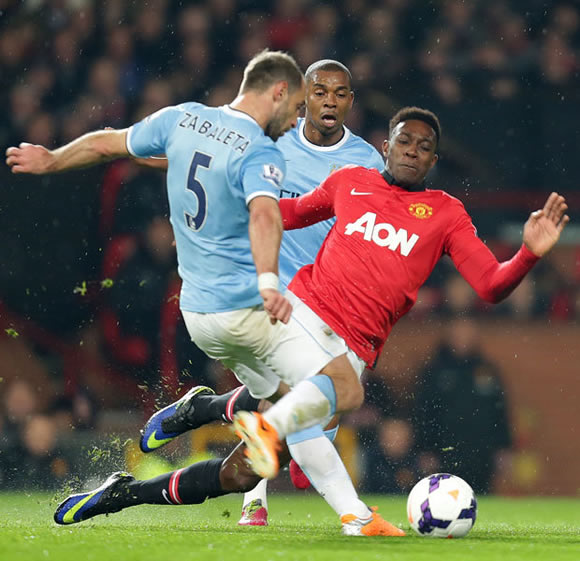 Manchester City defender Pablo Zabaleta: Danny Welbeck could have broken my leg!