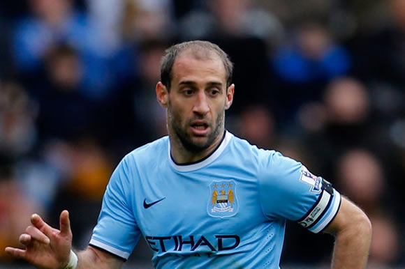 Manchester City defender Pablo Zabaleta: Danny Welbeck could have broken my leg!
