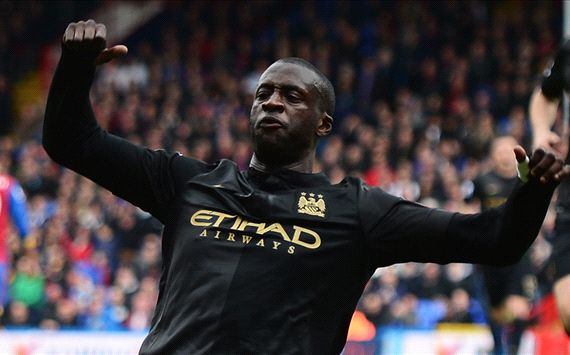 Crystal Palace 0 - 2 Manchester City: Dzeko & Toure help Pellegrini's men capitalise on Liverpool slip