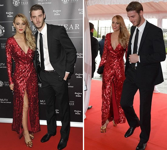 David de Gea does the double as Manchester United goalkeeper is named club's player of the year by players and supporters