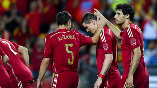 Spain warm up with 2-0 win over Bolivia
