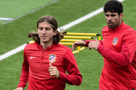 Atletico Madrid rule out selling Diego Costa and Filipe Luis to Chelsea for £40m