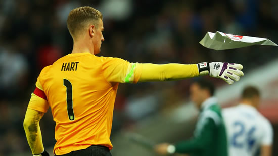 England goalkeeper Joe Hart says blunders won't bother him in Brazil