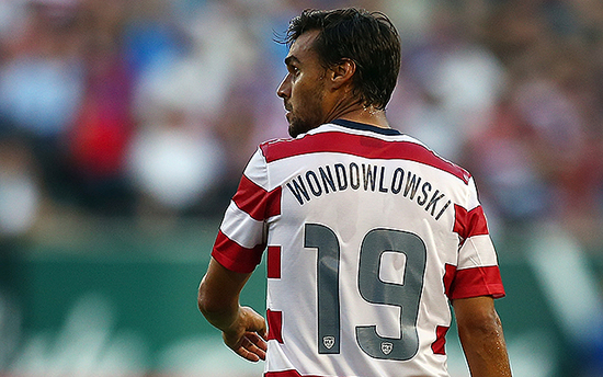Team USA's Chris Wondolowski still has the extra 'W' and his finishing touch