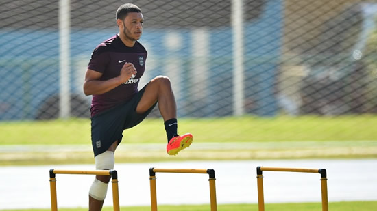 Ox back in training, still a doubt for England