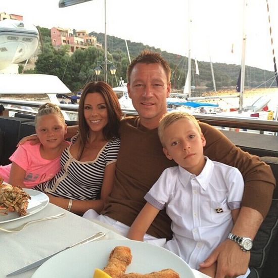 Chelsea captain John Terry and scorching wife Toni release sizzling holiday pics