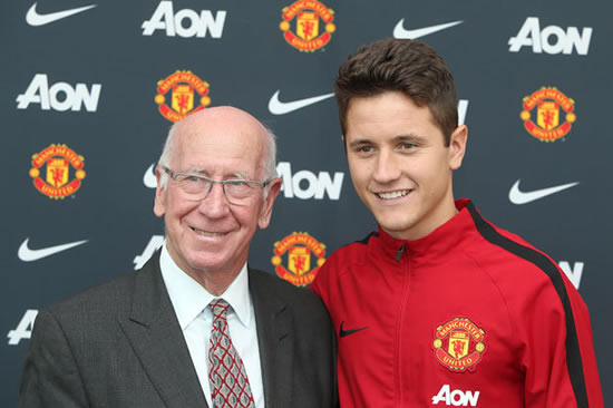 Manchester United unveil new boy Ander Herrera after £28m switch from Athletic Bilbao
