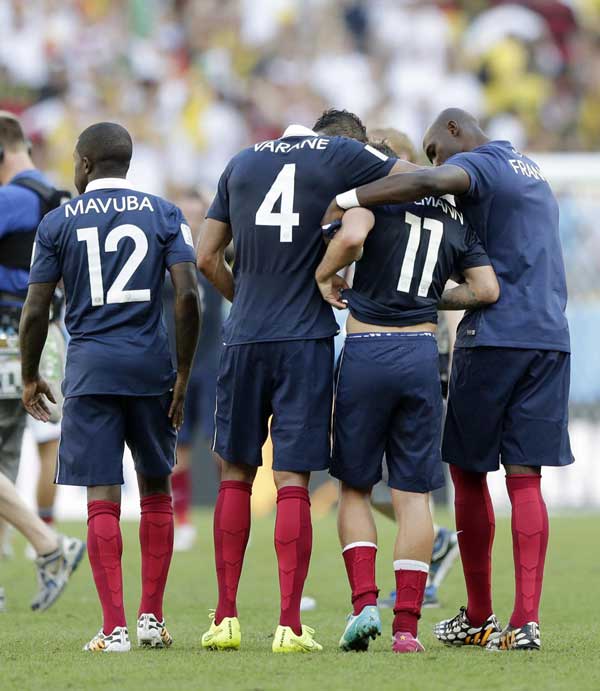 Young France team looks ahead to Euro 2016