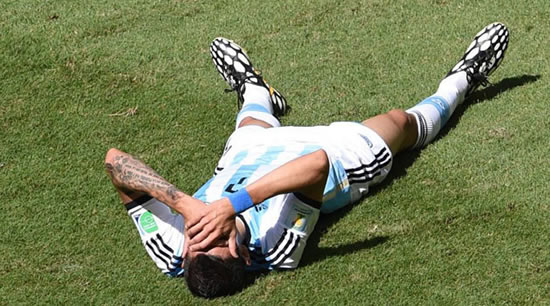 Di Maria's World Cup is over