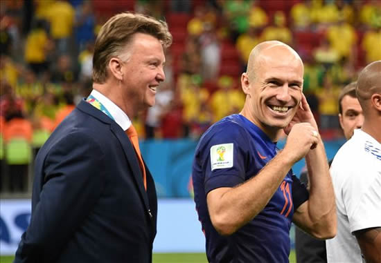 Robben: Van Gaal says there's always room for me at Manchester United