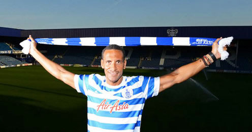 QPR confirm Ferdinand signing