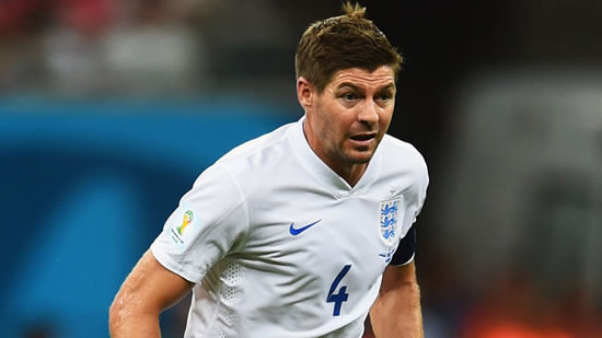 Steven Gerrard announces England retirement