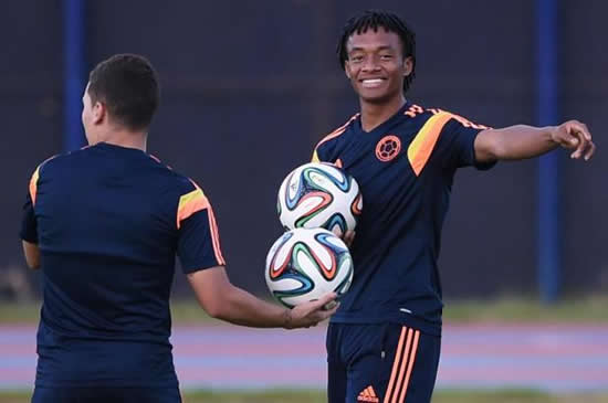 Manchester United table £27.5m bid for Juan Cuadrado