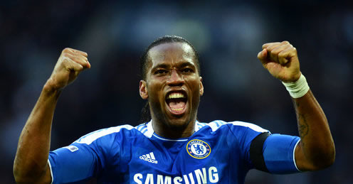 Drogba back at the Bridge