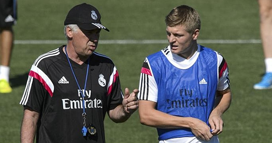 May Change 4-3-3 to Fit in Newcomers - Ancelotti in search of a system