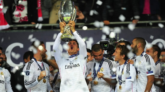 Ronaldo blasts Real to UEFA Super Cup victory