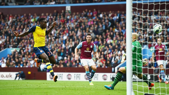 Gunners claim emphatic win over Villa
