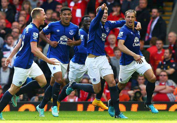 Liverpool 1-1 Everton: Jagielka belter stuns Reds