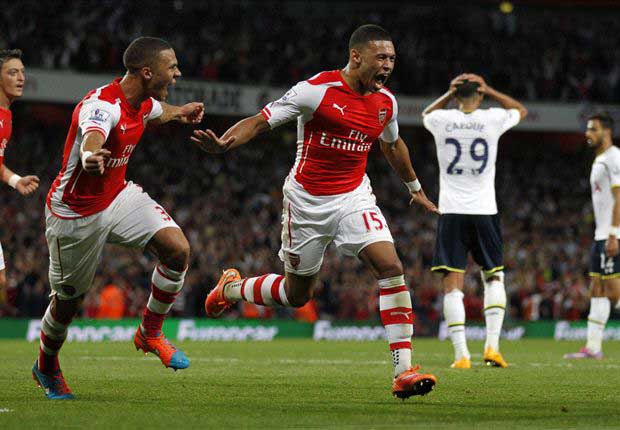 Arsenal 1-1 Tottenham: Oxlade-Chamberlain rescues derby point for Gunners