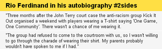 Rio Ferdinand: England players are 'treated like complete babies'