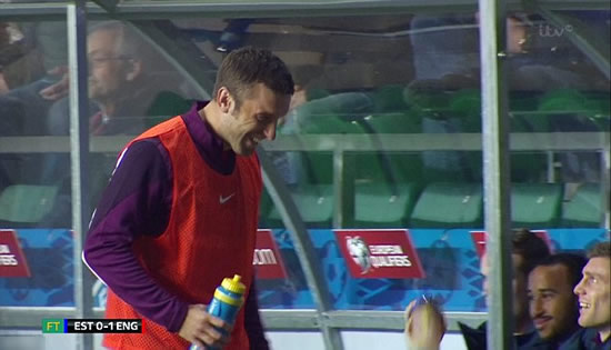 England boss Hodgson denies he was about to sub Rooney before free-kick goal, pictures suggest otherwise