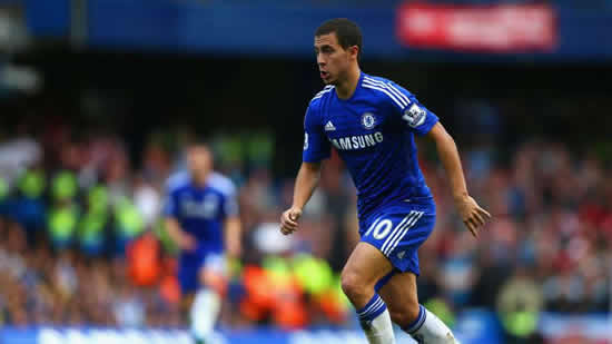 Chelsea's Eden Hazard does not believe he is one of the world's best players
