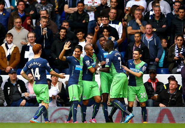 Tottenham 1-2 Newcastle: Spurs sunk by Ameobi & Perez