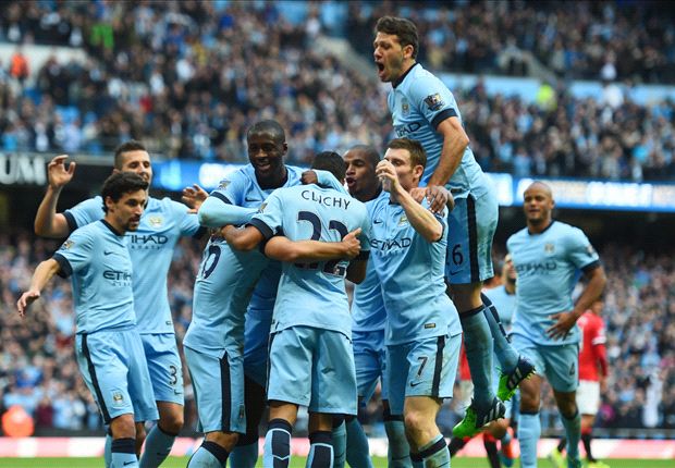 Manchester City 1-0 Manchester United: Aguero wins derby after foolish Smalling red
