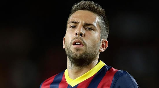 Jordi Alba could join the injured list