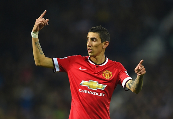 Van Gaal: Di Maria struggled against Crystal Palace
