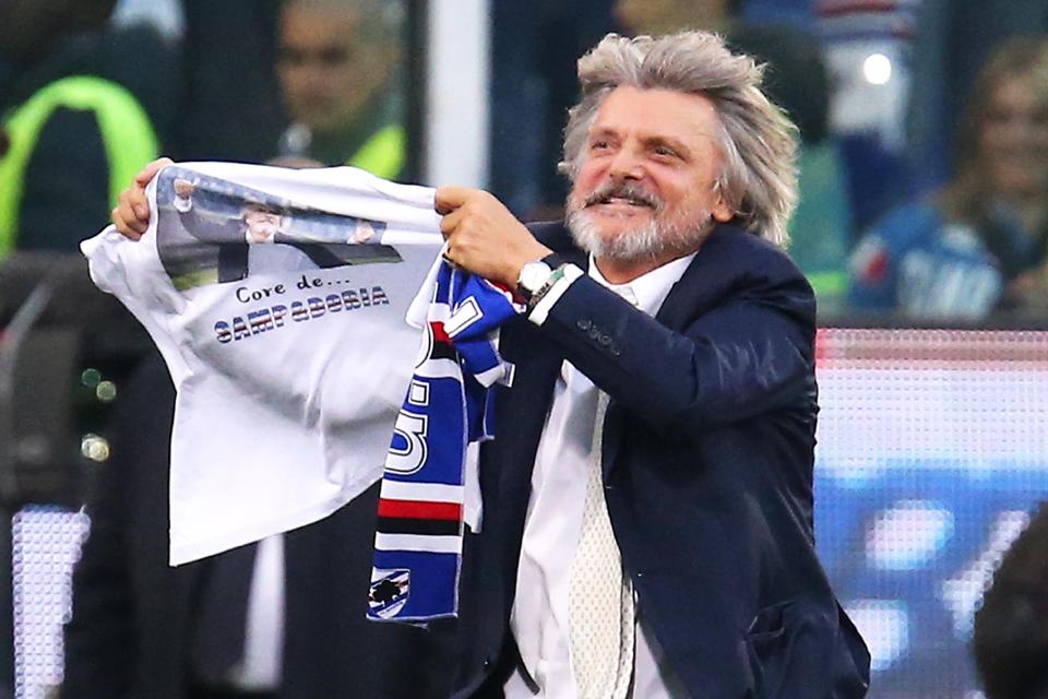 Sampdoria president Ferrero faces racism probe