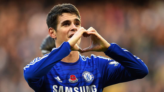 Brazil midfielder Oscar signs extended long-term deal at Chelsea