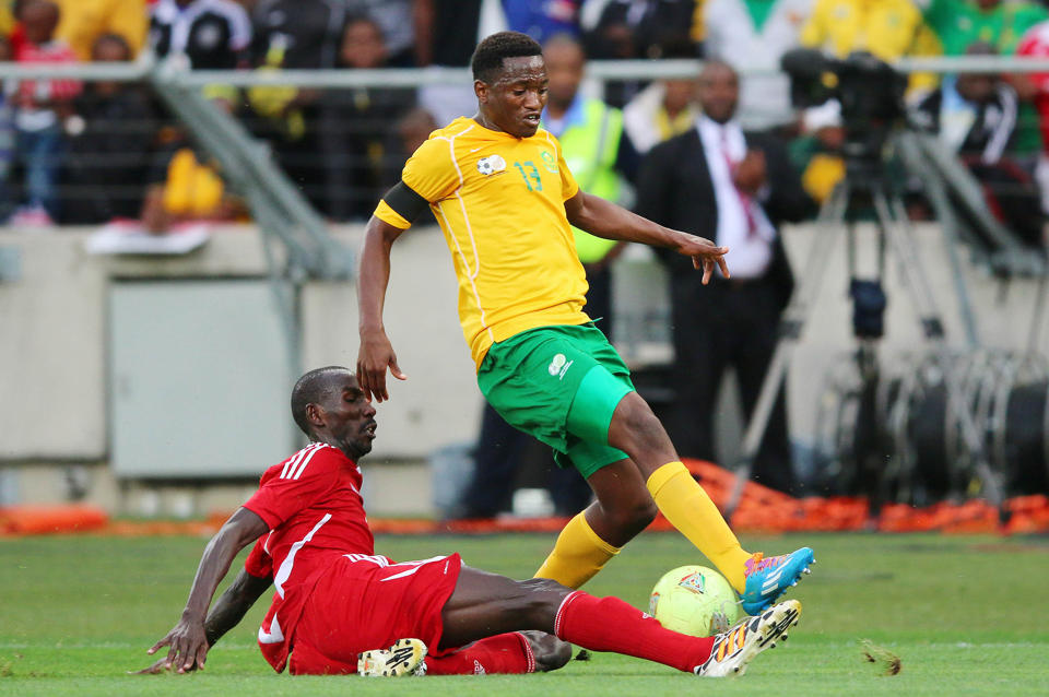 S. Africa honour tragic Meyiwa with Africa Cup spot