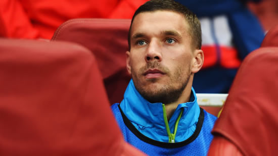 Arsenal boss Arsene Wenger rules out January sale of Lukas Podolski