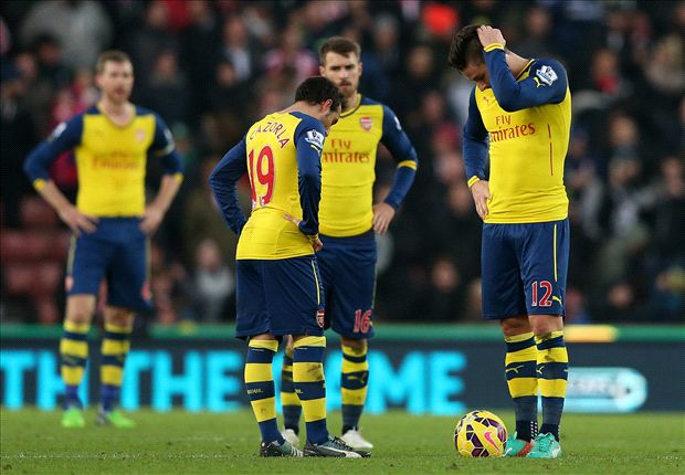 Stoke City 3-2 Arsenal: Gunners slump to defeat after first half horror show