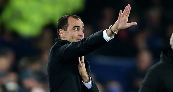 Roberto Martinez praises kids despite Everton's 1-0 Europa League defeat to Krasnodar