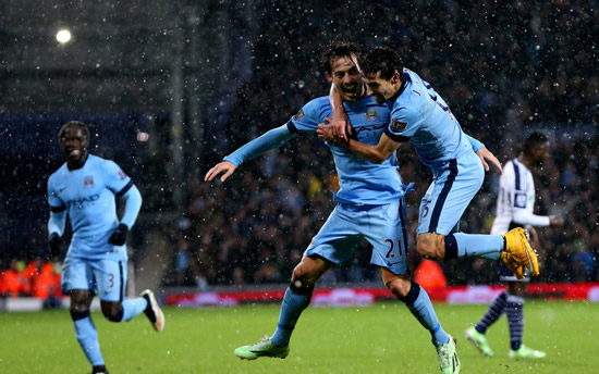 West Bromwich(WBA) 1 : 3 Manchester City - Convincing win for Man City