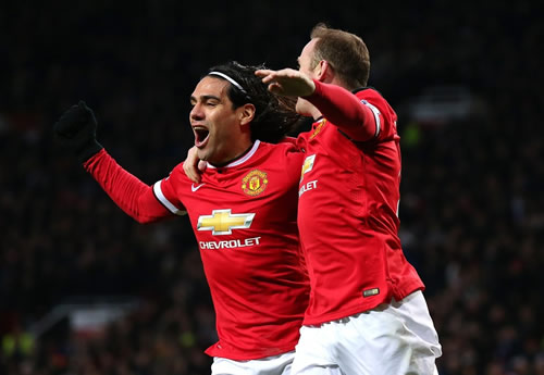 Manchester United 3 : 1 Newcastle - Rooney stars as United ease to win