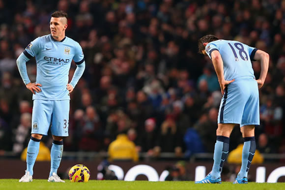 Man City boss Manuel Pellegrini questions players' bottle after gifting draw to Burnley