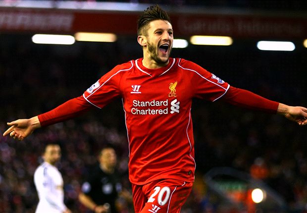 Liverpool 4-1 Swansea City: Lallana scores twice as Reds climb to eighth