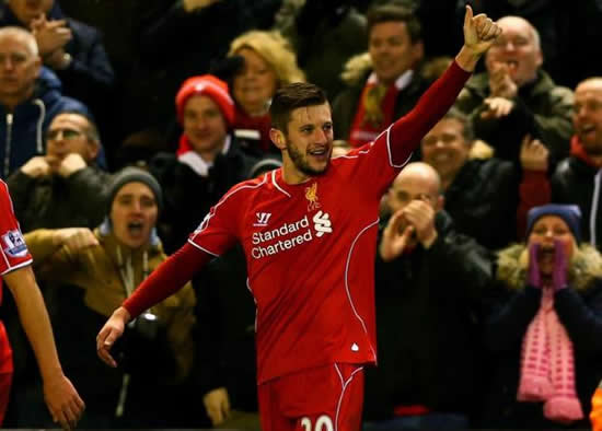 Rodgers hails outstanding Lallana as Liverpool's top four hunt begins