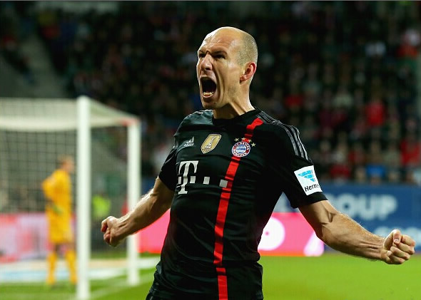 Manchester United turn attentions to Arjen Robben