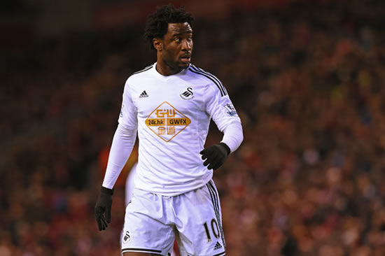 Manchester City close in on £30m deal for Swansea star Wilfried Bony