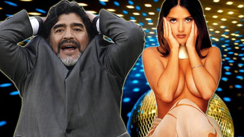 Diego Maradona’s daughter reveals how she cockblocked her dad with Salma Hayek