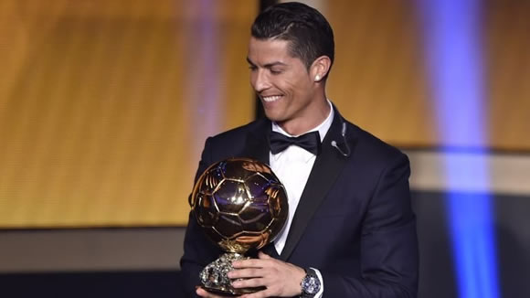 Real Madrid star Cristiano Ronaldo retains award with third win